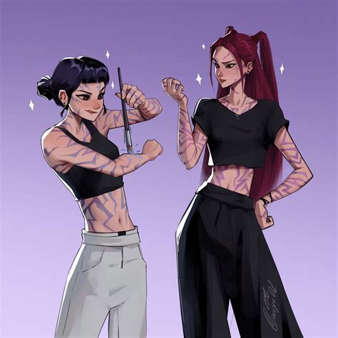 Artist: avyc02 on twitter Source: KPop Demon Hunters en 2025 | Yoga por