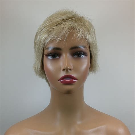 Ashley - Blonde Short Length Synthetic Wig | Carolyn Anderson Salon