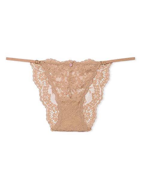 Praline Nude Bikini Lace Knickers | Victoria's Secret UK