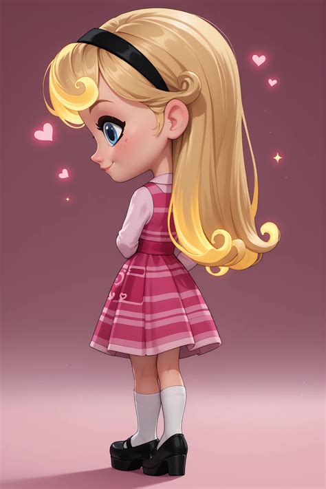 1girl, full body, solo, penny peterson, long hair, blue eyes - SeaArt AI