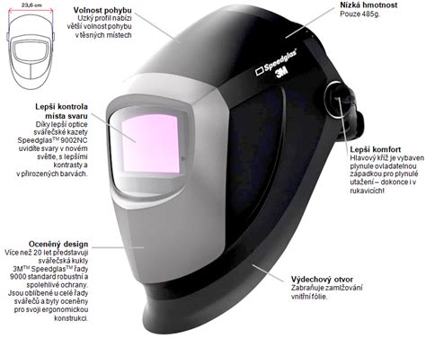 Svářečská kukla 3M™ Speedglas™ 9002NC | Tedox.cz