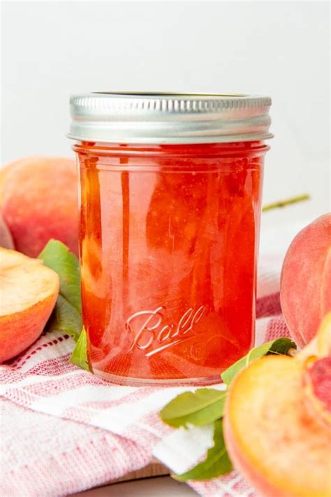 Easy Peach Jam Recipe | Wholefully