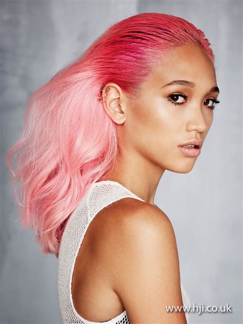 2013 pink reverse dip dye