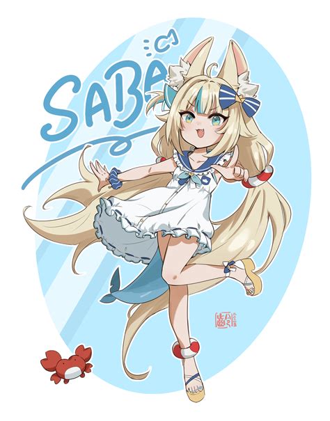 sameko saba (indie virtual youtuber) drawn by jodytsengart | Danbooru