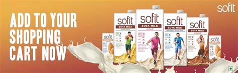 Sofit SOYA Milk Vanilla, 1 LTR (Pack of 2) : Amazon.in: Grocery ...