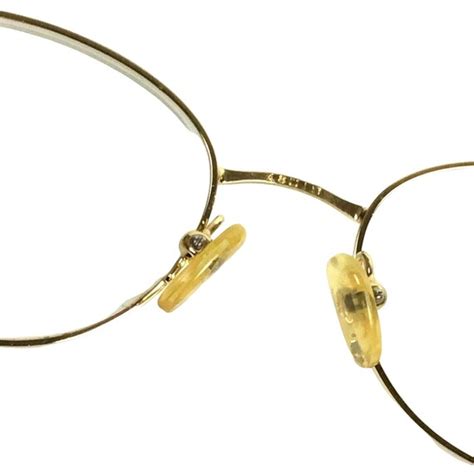 Joan Collins Lace Eyeglasses Glasses Frames Round Gol… - Gem