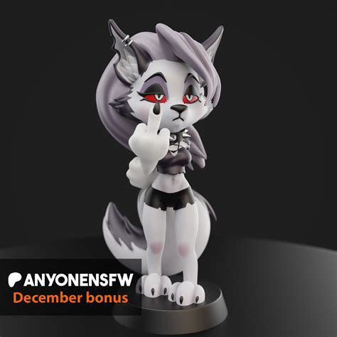 Anyonensfw Loona Chibi / 3D Miniature for Tabletop, Collectors, Display