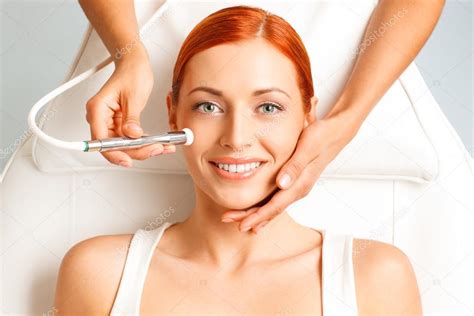 Microdermabrasion procedure — Stock Photo © evarlamov #56548225