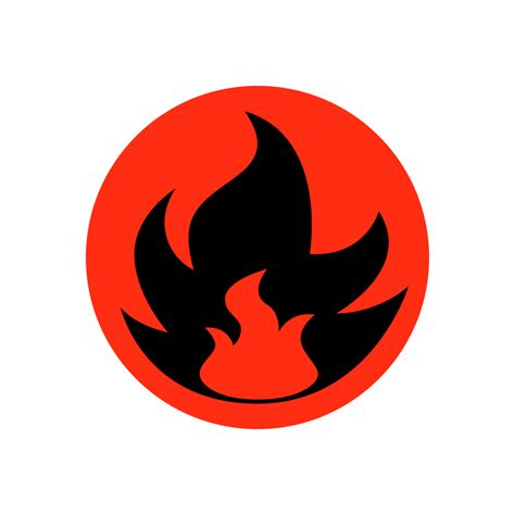 fire type symbol tcg  jormxdos  deviantart