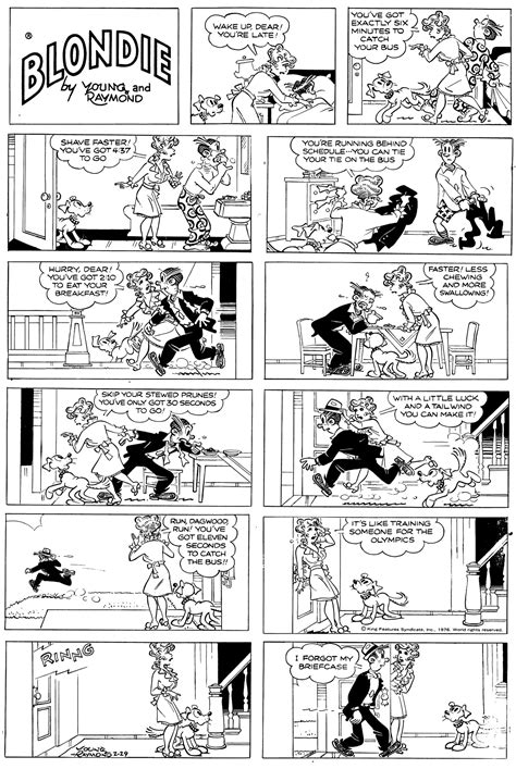 Blondie Comic Strip 1976-02-29 | Comics Kingdom