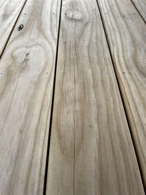 Are these hairline cracks on deck (8 months old deck) ok? I was going