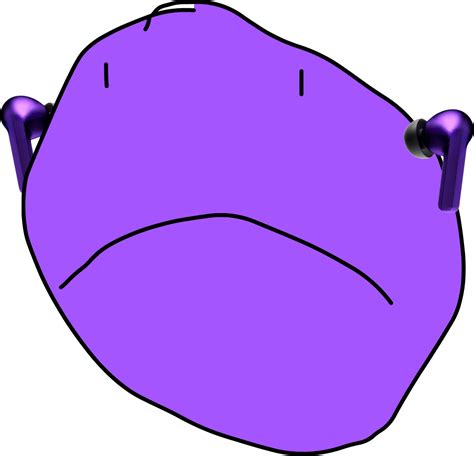 BFDI Gamer Purple Face (without chair) by ThisIsGavinAHHHHHH on DeviantArt