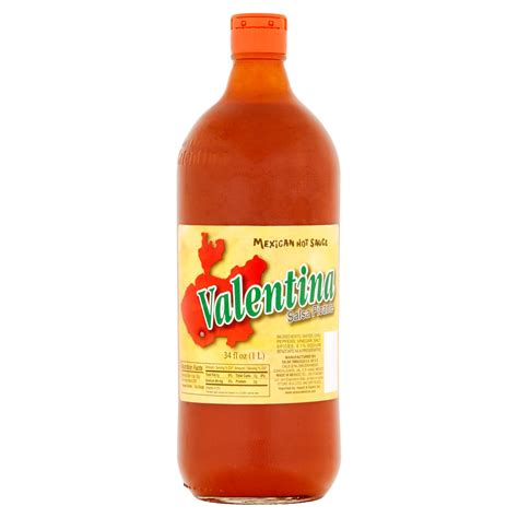 Valentina Salsa Mexicanaetiqueta Amarilla 1 Litro - Rappi