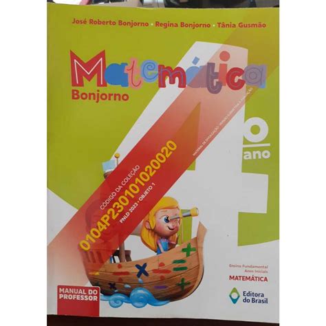 Matemática Bonjorno 4 Ano Respostas Pdf