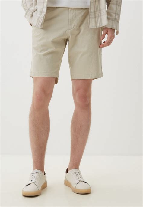Шорты Tommy Hilfiger, цвет: бежевый, RTLADJ294101 — купить в интернет ...
