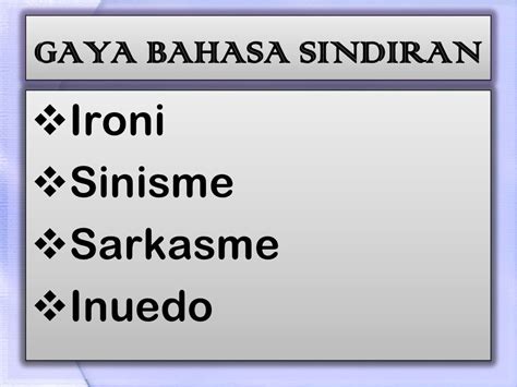 Gaya bahasa