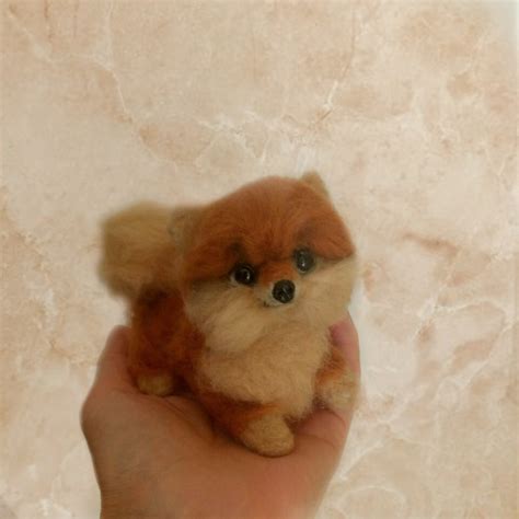 Игрушка собачка из шерсти: продажа, цена в Мариуполе. Авторские игрушки ...