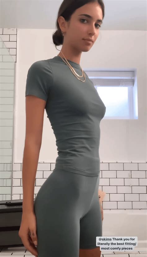Elisha's perfect figure and nipple pokies from IG story. : HerbertTwins