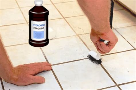 Does Hydrogen Peroxide Damage Grout - LivingProofMag