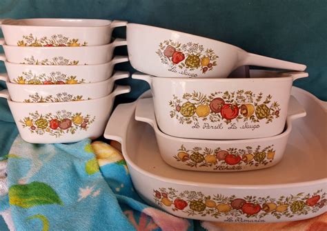 Vintage Corningware Set - Etsy