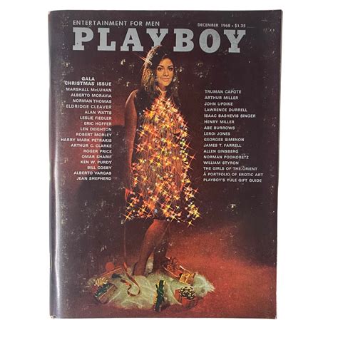 Playboy December 1968 Cynthia Myers Vintage Magazine