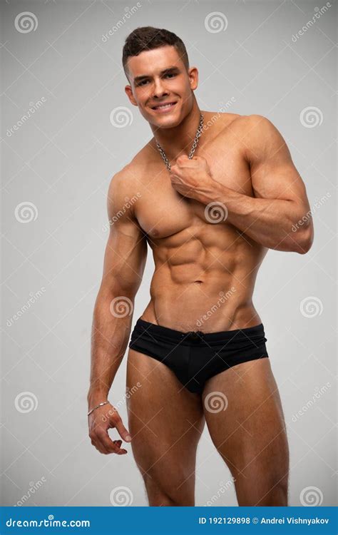 Fitness model stock photo. Image of male, human, athleticism - 192129898