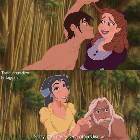 disney tarzan  jane disney crossover ships genderbend fanart