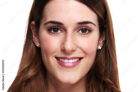 Beautiful woman face. Stock Photo | Adobe Stock