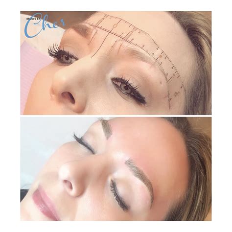 by Brows By Cher on Before and After Microbladed Eyebrows | Eyebrows