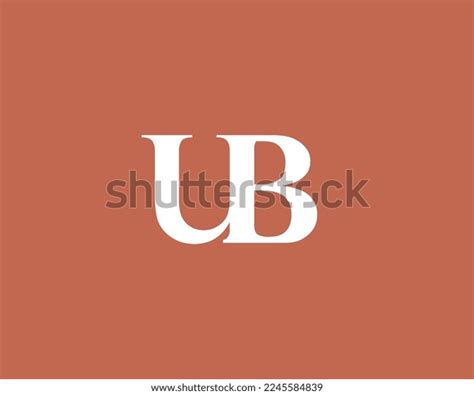 Ub Logo Design Vector Template Stock Vector (Royalty Free) 2245584839 | Shutterstock