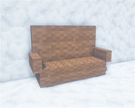 Brown Couch | Stardew Valley Minecraft Datapack Wiki | Fandom