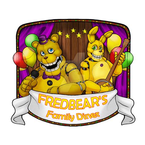 [RB] Fredbears Diner logo design 1 — Weasyl