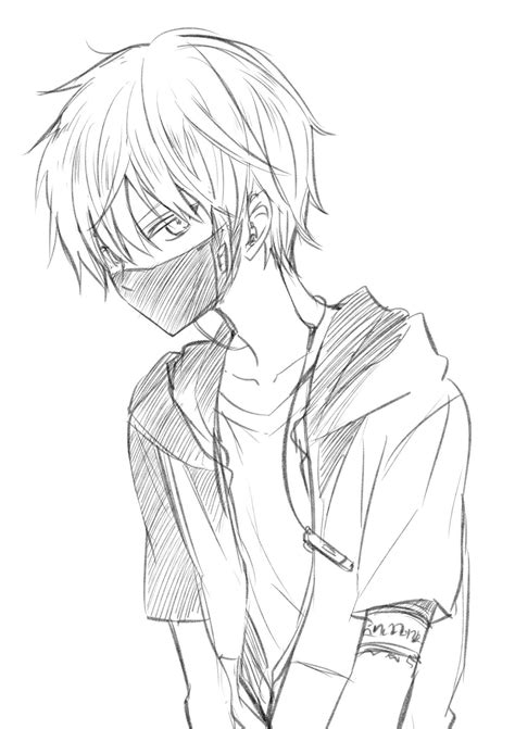 draw anime boy