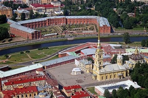 Kronverkskaya Naberezhnaya (Kronverk Embankment) in St. Petersburg, Russia