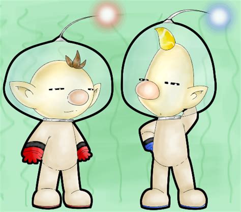 Pikmin 2 - Olimar and Louie by ShadowAngel2429 on DeviantArt