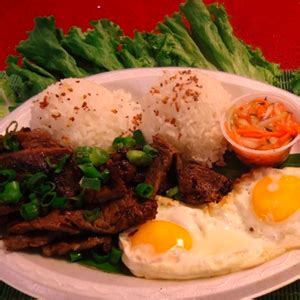 Beef Tapa & Egg – Manila Sunset Grille