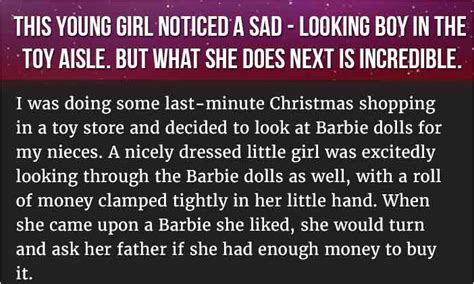 Little Girl Surprised Everyone With Her Act Of Kindness, But It’s The ...