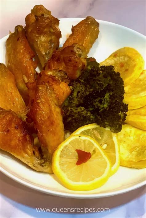 How to Make Chicken Wings with Garlic - Queens Recipes