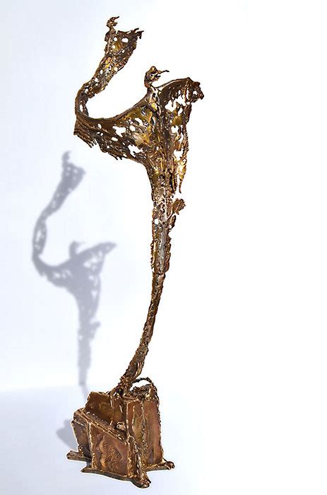 gahr figurative metal sculptures welded art figures