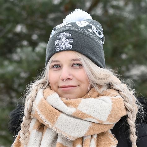 Nightmare Before Christmas - Jack Skellington Hat with Pompon | The