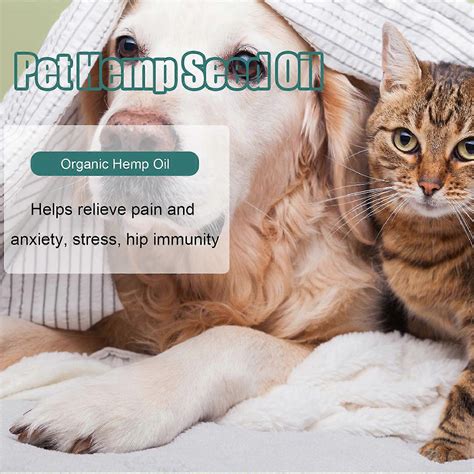 2x Pet Seed Oil for Dogs&Cats | Natural Pain and Anxiety Relief