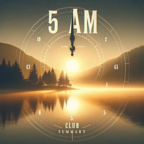 5 AM Club Summary: Unlocking Morning Productivity & Success | SummaryOfAll