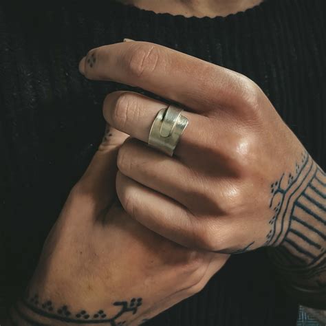 engagement silver ring for men 1