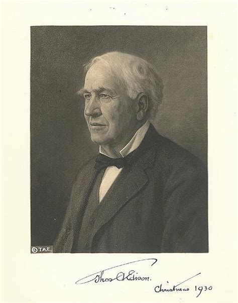 Lot - EDISON, THOMAS A.