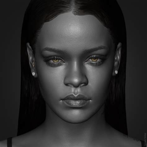 Rihanna Black And White Photoshoot