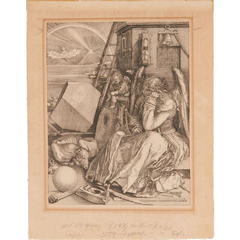 Albrecht Dürer | Melencolia I (1514) | MutualArt