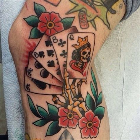 15 High-Class Playing Card Tattoos • Tattoodo