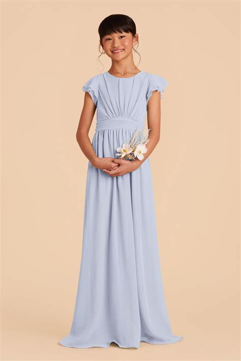 Ice Blue Bridesmaid Dresses | Ice Blue Dresses | Birdy Grey