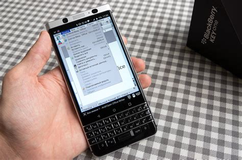 BlackBerry KEYone и русская клавиатура — Заметки белого тигра