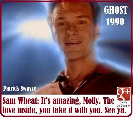 #Ghost (1990) | Movie quotes, Relatable quotes, Patrick swayze